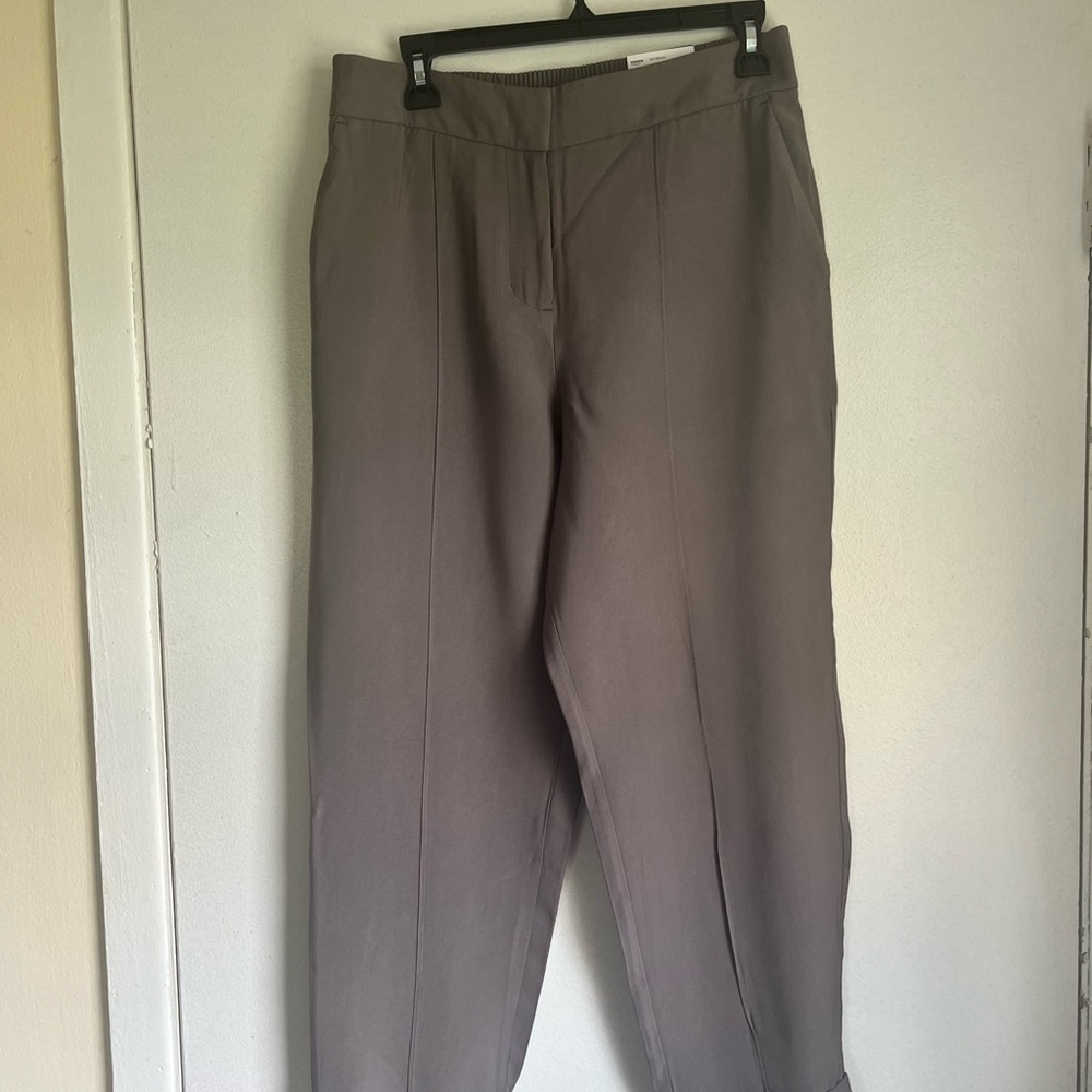 Women's Nine Gray West Pintuck Roll Cuff Pants Size Medium